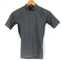 アンダーアーマー 半袖Ｔシャツ トップス ヒートギア コンプレッションインナー メンズ SMサイズ グレー UNDER ARMOUR 【中古】