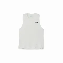 【新品】THE NORTH FACE ザノースフェイス タンクトップシャツ FLT IMPULSE SINGLE NT12475 メンズ グレイッシュホワイト メンズ フライトインパルスシングレット スリーブレス ノースリーブ カットソー トレラン トレイルラ