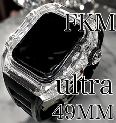 アップルウォッチバンド ラバーベルト カバー　Apple Watch ケース 49mm ウルトラ　スポーツ　ケース　49ミリ　ultra 2 27