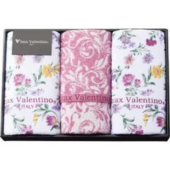 【新品・2営業日で発送】中忠 アイザック・バレンチノ フェイスタオル3枚セット IV-24300