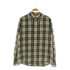 ジムフレックス Gymphlex ネルシャツ 長袖 ボタンダウン チェック S グレージュ /MY ■OS ■GY39 ■AX