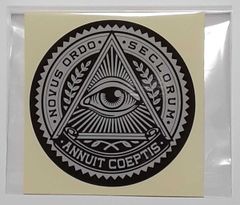 【送料込み】プロビデンスの目 ステッカー 10cm