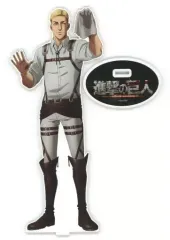 【中古】アクリルスタンド・アクリルパネル エルヴィン・スミス(お掃除ver.) ビッグアクリルフィギュア 「進撃の巨人」