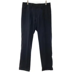 Adam et Rope WILD LIFE TAILOR アダム エ ロペ ワイルドライフテーラー カシミヤ混 ウールイージーパンツ GMS-5702-B ネイビー Mのサムネイル