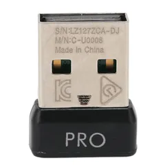 USB Unifyingレシーバー、G Pro用交換用レシーバー、2.4Gワイヤレスマウスレシーバー、G Pro用ABSポータブルミニマウスレシーバー