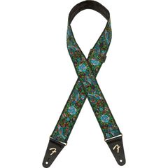 Fender Mosaic Jacquard Strap, Green ギター/ベースストラップ〈フェンダー〉