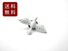 白い鳥 ピンバッジ 鳩 ホワイト 3.5cmX2.2cm