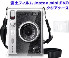 FUJIFILM 富士フイルム チェキ instax mini EVO 専用カメラケース インスタントカメラ 保護カバー 傷つけ防止 クリア