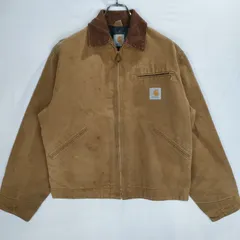 2025年最新】CarHartt デトロイトジャケット ブラウンの人気アイテム 