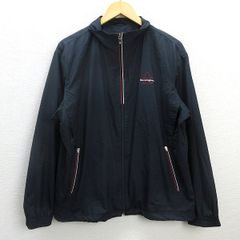 H■マンシングウェア/Munsingwear フルジップ ゴルフジャンパー ウェア【L】紺/MENS■32【中古】