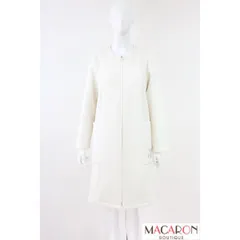 【Rene36】べ－ジュ×白　フ－ディニットコート˳✧ワンピ Rene36】べ－ジュ×白フ－ディニットコート˳✧ワンピ