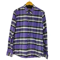 ラコステライブ Lacoste Live チェック L/S BD シャツ メンズ  40