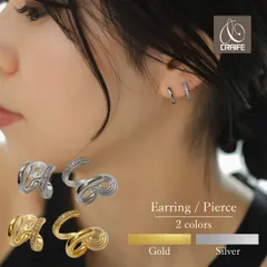 イヤリング ピアス 2連 ダブルライン レイヤード 金属アレルギー対応 18Kコーティング ニッケルフリー イヤーカフ イヤーカフス イヤカフ 大人 ジュエリー ゴールド シルバー 送料無料 プチプライス高見え CRAIFE