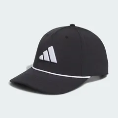 ★アディダス ゴルフ ADIDAS GOLF 新品 メンズ ロゴ刺繍 スナップバック 5パネル キャップ 帽子 CAP ぼうし 黒 [IM9190-5760] 七★QWER