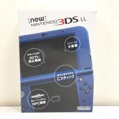 【三沢店34】 ニンテンドー NEW3DSLL　メタリックブルー　管理C