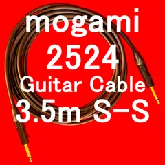 mogami 2524 Guitar Cable with Neutrik Gold Plated Plug SS 3.5m