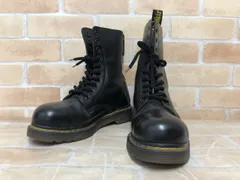 【中古】 DR. MARTENS ドクターマーチン レザーブーツ 10ホール ブラック UK5 111435409