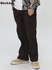 Dickies (ディッキーズ) 874 Original Fit ジップフライ ワークパンツ 41223490 ダークブラウン