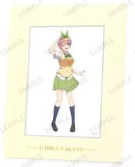 【中古】紙製ボード・プレート 中野一花 描き下ろし 衣装交換ver. 第2弾 キャラファインマット 「五等分の花嫁∽」