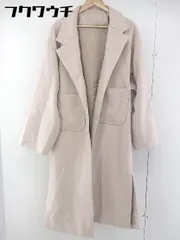 ■ ◎ SHEENA シーナ ウエストベルト タグ付き ラップ コート サイズM ピンクベージュ系 レディース  【1106150010902】