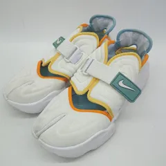 ◇ Θ NIKE ナイキ 足袋デザイン ローカット スニーカー シューズ サイズ24.5 ホワイト系 レディース E  【1507030011857】