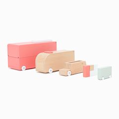木製おもちゃ dou? ride in こどもの大好きな はたらくくるま 消防車 救急車 木のおもちゃ おしゃれ