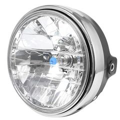 バイク ヘッドライト h4 ハロゲン cb400sf マルチリフレクター 汎用 ホーネット cb750 cb1300sf 12V 7インチ ホワイト #Rg99xH#
