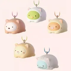 【中古】雑貨 全5種セット 「すみっコぐらし ぽかぽかねこびより ねこになりきりマスコットキーチェーン」