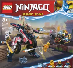 LEGO NINJAGO DRAGONS RISING Sora's Transforming Mech Bike Racer 71792