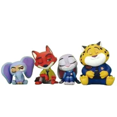 タカラトミーアーツ 肩ズンFig. ズートピア(再販) × 全4種セット フルコンプ ガチャガチャ カプセルトイ 