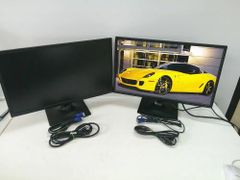 「2台セット」◎IODATA/アイ・オー・データ◎LCD-MF244EDSB-B3◎24型ワイド 液晶モニター◎HDMI対応◎D-subコード付き 　Z4705
