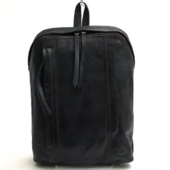 『美 品』genten ブラック レザー リュック型 バックパック リュック｜革財布、バッグのgenten（ゲンテン）公式オンライン