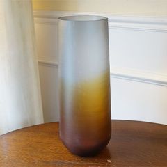 フラワーベース 花瓶 大きい サイズ ガラス製 置物 モダン 和風