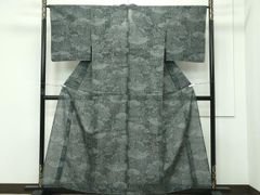 小紋 ふくれ織 唐花 吉祥文様 正絹 A286 - メルカリ