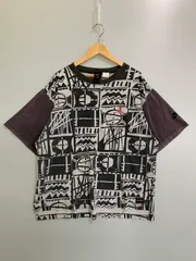 【中古品】NIKE ナイキ 90's AIR JORDAN ALL OVER PATTERN S/S PRINT TEE F3-01-04-PRM 90年代 エアジョーダン  プリント Tシャツ 半袖 トップス 【146-250910-kk-11-min】