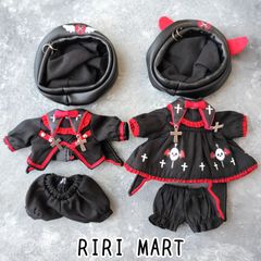 オビツ11　デビル　悪魔風お洋服　帽子+トップス+ボトムス　ねんどろいどどーる　コスプレ　なりきり