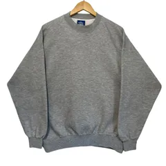 90s UMBRO スウェット 無地 ブランク 灰 XL相当 アンブロ Plain Sweatshirt グレー 古着