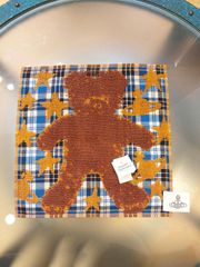 【未使用・新品】【公式正規取扱い】Vivienne Westwood（ヴィヴィアンウエストウッド）PAINTED TEDDY タオルハンカチ テディベア くま ギフト プレゼント
