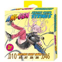 KIKUTANI ANI-SE10 (010~046) Nickel エレキギター弦 3セットパック〈キクタニ〉