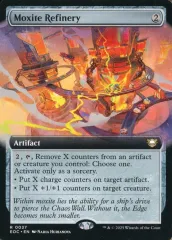 【中古】マジックザギャザリング 0037[R]：【EOC】【拡張アート版】Moxite Refinery/モーキサイト精製所