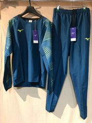 MIZUNO限定プロシリーズ　サッカーピステ上下セット　ダークエメラルド