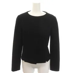 トッカ TOCCA 24SS PRESENT BOW ジャケット ノーカラー 薄手 リボン 0 黒 ブラック /DO ■OSのサムネイル