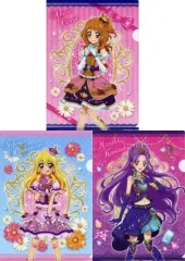【中古】クリアファイル 大空あかり＆星宮いちご＆神崎美月 A4クリアファイル3枚セットB 「劇場版 アイカツ!」