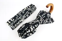 【超美品】CHANEL シャネル バイシー 折り畳み傘 アンブレラ ブラック系【RK17】のサムネイル