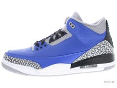 【US9】 AIR JORDAN 3 RETRO″VARSITY ROYAL″ CT8532-400 【新古品】