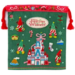 【中古】バッグ [単品] リルリンリン(グリーン) きんちゃく 「ディズニー・クリスマス2023」 東京ディズニーリゾート限定