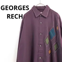 GEORGES RECH　ジョルジュレッシュ　長袖シャツ　パープル　ポルノジックのサムネイル