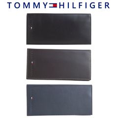 トミーヒルフィガー TOMMY HILFIGER 二つ折り 長財布 WELLESLEY ロゴ レザー メンズ 31TL19X006 BOX付