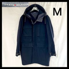 【TOMMY HILFIGER  】ウールコート　メンズM ネイビー　紺
