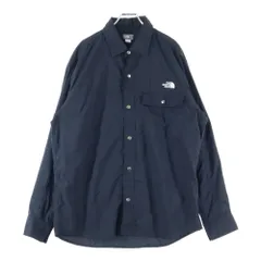 THE NORTH FACE (ザノースフェイス) L/S NUPTSE SHIRT ヌプシ ドットボタン ナイロン 長袖シャツ ブラック NR11961